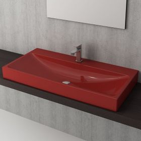 Bocchi Scala Tezgah Üstü 100 cm Lavabo