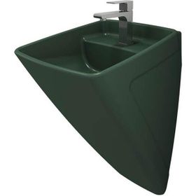 Bocchi Scala Tezgah Üstü 48 cm Mat Yeşil Lavabo