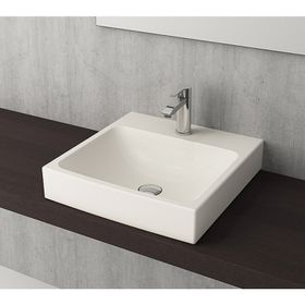 Bocchi Scala Tezgah Üstü 48 cm Parlak Bisküvi Lavabo