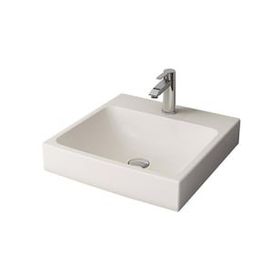 Bocchi Scala Tezgah Üstü 48 cm Parlak Bisküvi Lavabo