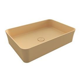 Bocchi Slim Line 55x38 cm Mat Kaşmir Dikdörtgen İnce Kenar Lavabo