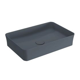 Bocchi Slim Line Dikdörtgen 55X38 cm Mat Antrasit Lavabo