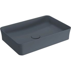 Bocchi Slim Line Dikdörtgen 55X38 cm Mat Antrasit Lavabo