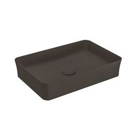 Bocchi Slim Line Dikdörtgen 55X38 cm Mat Kahve Lavabo