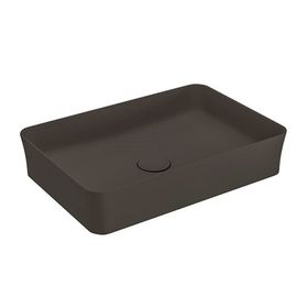 Bocchi Slim Line Dikdörtgen 55X38 cm Mat Kahve Lavabo
