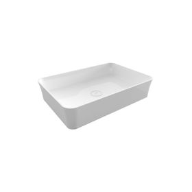Bocchi Slim Line Dikdörtgen 55X38 cm Parlak Beyaz Lavabo