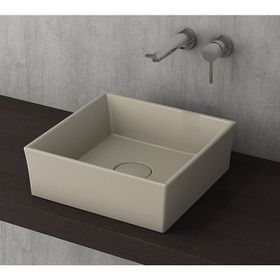 Bocchi Slim Line Kare 38X38 cm Mat Kaşmir Lavabo