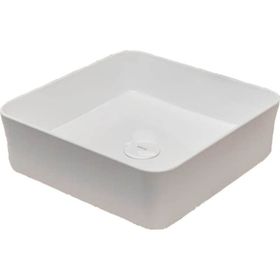 Bocchi Slim Line Kare 38X38 cm Mat Sarı Lavabo