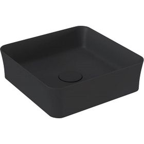 Bocchi Slim Line Kare 38X38 cm Mat Siyah Lavabo