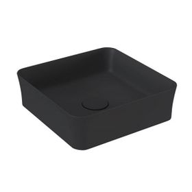 Bocchi Slim Line Kare 38X38 cm Mat Siyah Lavabo