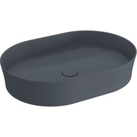 Bocchi Slim Line Oval 55X38 cm Mat Antrasit Lavabo