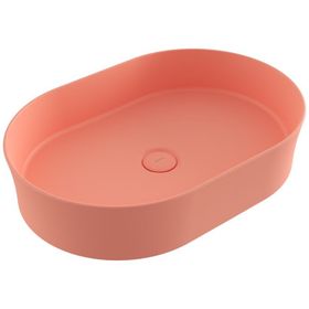Bocchi Slim Line Oval 55X38 cm Mat Somon Lavabo