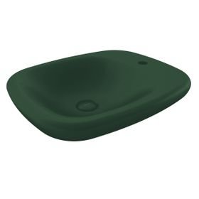 Bocchi Slim Line Oval 55X38 cm Mat Yeşil Lavabo