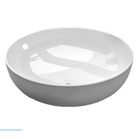 Bocchi Slim Line Yuvarlak 38 cm Mat Beyaz Lavabo