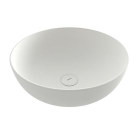 Bocchi Slim Line Yuvarlak 38 cm Mat Beyaz Lavabo