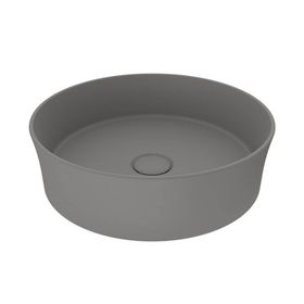 Bocchi Slim Line Yuvarlak 38 cm Mat Gri Lavabo