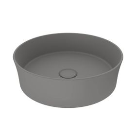 Bocchi Slim Line Yuvarlak 38 cm Mat Gri Lavabo