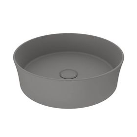 Bocchi Slim Line Yuvarlak 38 cm Mat Gri Lavabo