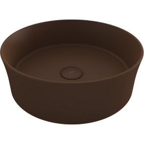 Bocchi Slim Line Yuvarlak 38 cm Mat Kahve Lavabo