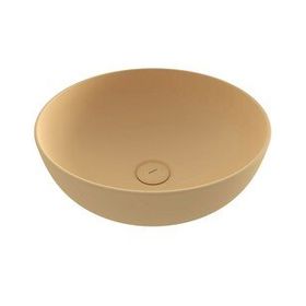 Bocchi Slim Line Yuvarlak 38 cm Mat Kaşmir Lavabo