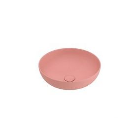 Bocchi Slim Line Yuvarlak 38 cm Mat Somon Lavabo