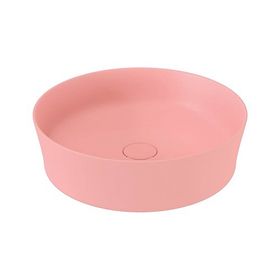 Bocchi Slim Line Yuvarlak 38 cm Mat Somon Lavabo