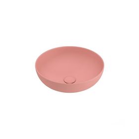 Bocchi Slim Line Yuvarlak 38 cm Mat Somon Lavabo