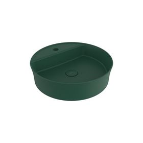 Bocchi Slim Line Yuvarlak 38 cm Mat Yeşil Lavabo