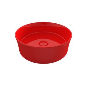 Bocchi Slim Line Yuvarlak 38 cm Parlak Kırmızı Lavabo