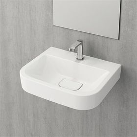 Bocchi Speciale 56 cm Parlak Beyaz Lavabo
