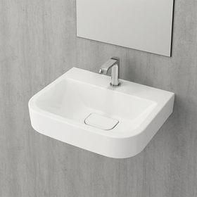 Bocchi Speciale 56 cm Parlak Beyaz Lavabo