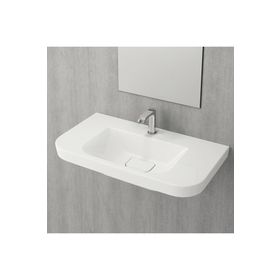 Bocchi Speciale 85 cm Parlak Beyaz Lavabo