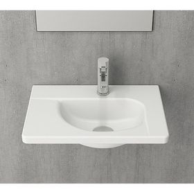 Bocchi Taormina Arch 45 cm Mat Beyaz Lavabo