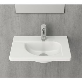 Bocchi Taormina Arch 45 cm Mat Beyaz Lavabo