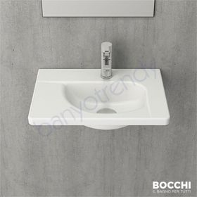Bocchi Taormina Arch 45 cm Mat Beyaz Lavabo