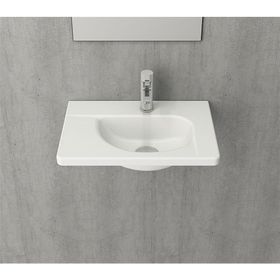 Bocchi Taormina Arch 45 cm Mat Beyaz Lavabo