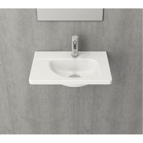 Bocchi Taormina Arch 45 cm Parlak Beyaz Lavabo