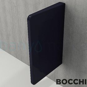 Bocchi Taormina Parlak Siyah Pisuvar Ara Bölme
