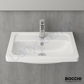 Bocchi Taormina Pro 57 cm Parlak Beyaz Lavabo