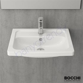 Bocchi Taormina Pro 57 cm Parlak Beyaz Lavabo