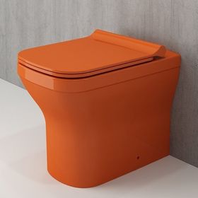 Bocchi Tutti Slim Parlak Turuncu Klozet Kapağı