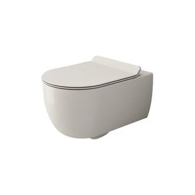 Bocchi V-Tondo Rimless Kanalsız Parlak Bisküvi Asma Klozet