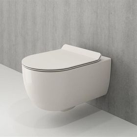 Bocchi V-Tondo Rimless Kanalsız Parlak Bisküvi Asma Klozet