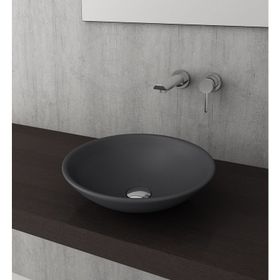 Bocchi Venezia 40 cm Çanak Mat Antrasit Lavabo