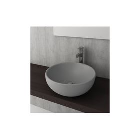 Bocchi Venezia 40 cm Çanak Mat Gri Lavabo