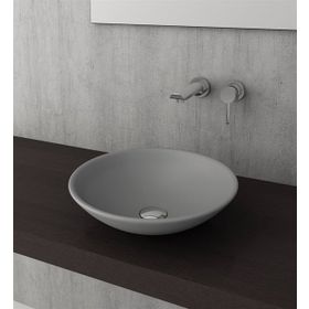 Bocchi Venezia 40 cm Çanak Mat Gri Lavabo