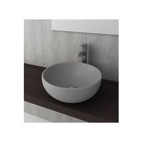 Bocchi Venezia 40 cm Çanak Mat Gri Lavabo