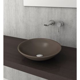 Bocchi Venezia 40 cm Çanak Mat Kahve Lavabo