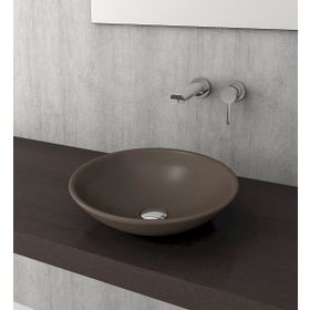 Bocchi Venezia 40 cm Çanak Mat Kahve Lavabo
