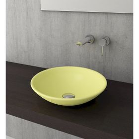 Bocchi Venezia 40 cm Çanak Mat Sarı Lavabo